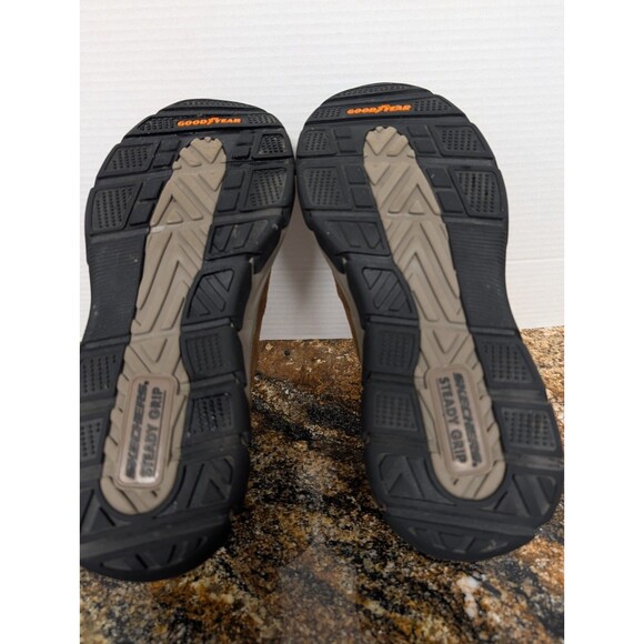 Skechers Slip-ins Respected Mens Slip On Shoes in Dark Brown - 10 US